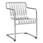 HAY Palissade Cantilever dining armchair, hot galvanized, product image
