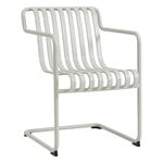 HAY Palissade Cantilever dining armchair, sky grey, view 1