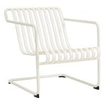 HAY Palissade Cantilever chaise longue, basse, blanc crème, image produit