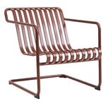 HAY Palissade Cantilever lounge chair, low, iron red, product image