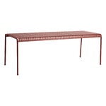 HAY Palissade table, 220 x 90 cm, iron red, product image