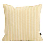 HAY Coussin Terrazza, 50 x 50 cm, rayure jaune audacieuse, image produit