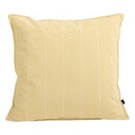 HAY Terrazza cushion, 60 x 60 cm, yellow narrow stripe, product image