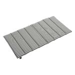 HAY Terrazza Folding seat cushion, 82 x 40 cm, grey bold stripe, product image