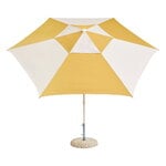 HAY Terrazza parasol, hexagon, off-white - ochre, product image