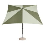 HAY Terrazza parasol, square, green - dark green, product image