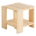 HAY Table d’appoint Crate, 49,5 cm x 49,5 cm, pin laqué
