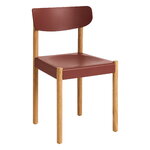 HAY Pack chair 10 tuoli, öljytty tammi - hull red, näkymä 1