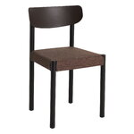 HAY Pack chair 11 tuoli, musta tammi - graphite brown - Remix 356, näkymä 1