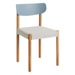 HAY Pack chair 11 tuoli, öljytty tammi - ash blue - Remix 606, näkymä 1
