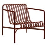 HAY Palissade lounge chair, low, iron red
