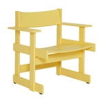 Hem Fauteuil lounge Bullnose, jaune