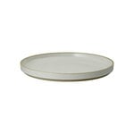 Hasami Porcelain Plate, 220 mm, gloss grey, product image