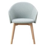 Fredericia Gomo armchair, wood base, lacquered oak - Mylla 811, view 1