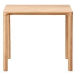 Fredericia Tavolino Piloti Wood, 46,5 x 39 x 41 cm, rovere oliato chiaro, vista 1