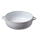 Heirol Svelte bowl with handles, 15 cm, stone