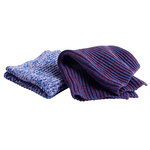 Hay Hay kitchen cloth, 2 pcs, melange blue - pink - red