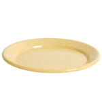 HAY Enamel dinner plate, 25,5 cm, dust - light yellow