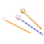 HAY Glass spoons Spice, 3 pcs