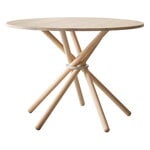 Eberhart Furniture Hector ruokapöytä, 105 cm, vaalea tammi