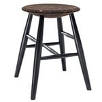 Hem Drifted stool, dark cork - black, product image