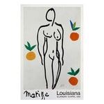 Louisiana Museum of Modern Art Henri Matisse - Model and Oranges 1953, 124 x 82 cm juliste, tuotekuva