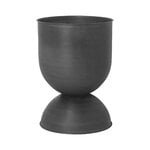 Ferm Living Hourglass pot, M, black, product image