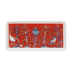 Iittala Assiette Taika, rectangulaire, 12 x 24 cm, rouge