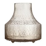 Iittala Ultima Thule glass vase, 180 x 192 mm, linen