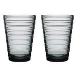 Iittala Aino Aalto glas, 33 cl, 2-pack, grå, produktbild