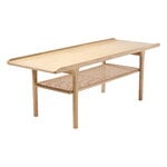 Aakjaer Furniture No.25 coffee table, white oil oak, view 1