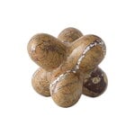 Tom Dixon Jack Object, forest brown marble, view 1