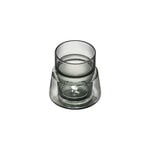 Jacob Jensen Double Wall glass, small 7 cl, smoked, product image