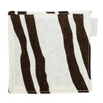 Saana ja Olli In My Own Time pot holder, off-white - dark brown, product image