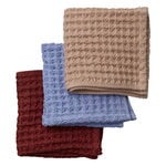 Nuppu Junior towel set, lingonberry - blueberry - cloudberry