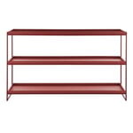 Kartell Trays shelf, 140 cm, burgundy, product image