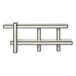 Kartell Lepid sivupöytä, ivory, näkymä 1
