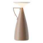 Kartell Camomille portable table lamp, dusty pink, product image