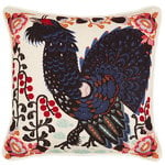 Klaus Haapaniemi & Co. Grouse in the Woods cushion cover, linen-cotton, white