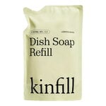 Kinfill Ricarica per sapone per piatti, 500 ml, limone-basilico