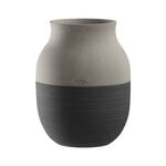 Kähler Vase Omaggio Circulare, 20 cm, gris anthracite