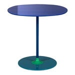 Kartell Thierry sivupöytä, 45 x 45 cm, sininen