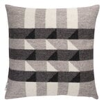 Røros Tweed Coussin Kvam, 50 x 50 cm, niveau de gris