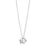 Kalevala Koru Unikko pendant necklace, mini, silver, product image