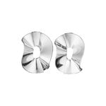 Kalevala Koru Pendientes atractivos, redondos, plata, imagen del producto