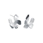 Kalevala Koru Unikko earrings, small, silver, product image