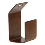 Artek Kanto magazine / firewood rack, walnut stained, view 1