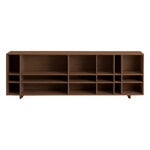 Asplund Kilt Open 180 sideboard, American walnut, product image