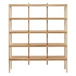 Karimoku Case N-SS01 Regal 3 x 4, 142,7 x 169,2 cm, lackierte Eiche, produktbild