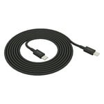Kord Connect Cable de carga USB-C a USB-C, negro, imagen del producto